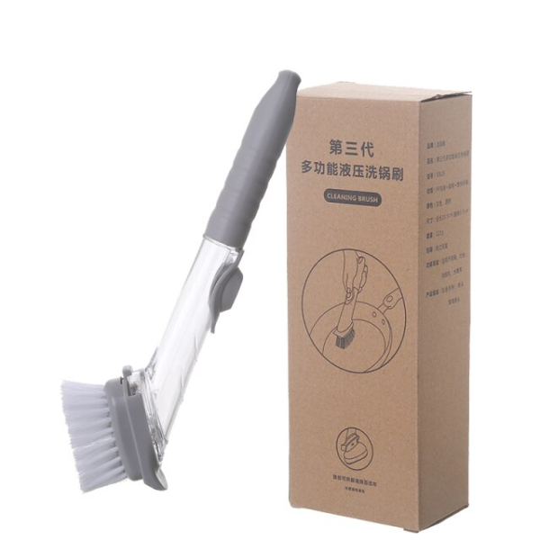 0 variant brosse de nettoyage pour cuisine 2 en 1 avec eponge et reservoir a produit a long manche embouts interchangeables instrument menager outil pour la vaisselle