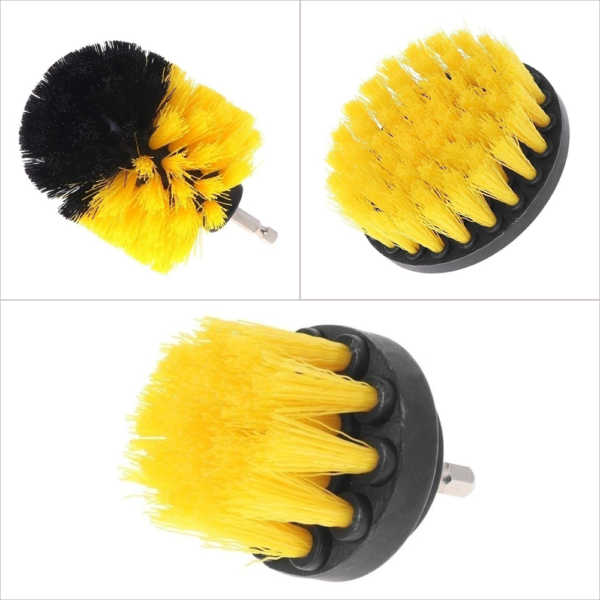 1 main brosse de nettoyage pour perceuse brosse de nettoyage polyvalente pour salle de bains sol baignoire douche cuisine voiture