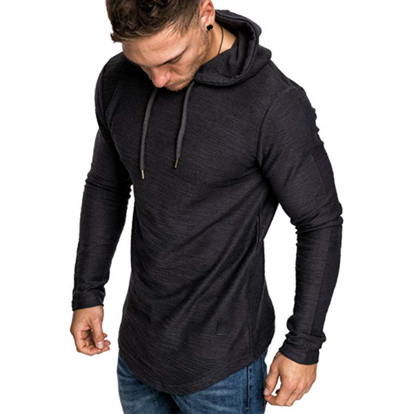 1 main sweat a capuche a manches longues pour homme vetement de marque couleur unie mode hip hop printemps automne et hiver 2021 m 3xl 1