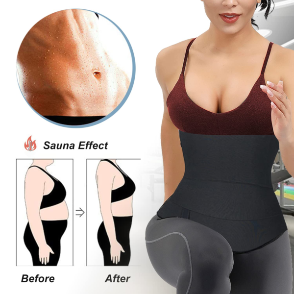 3 main snatch me up ceinture de sauna pour femmes bandage enveloppant le bas du ventre pour envelopper la taille du ventre post partum grande taille