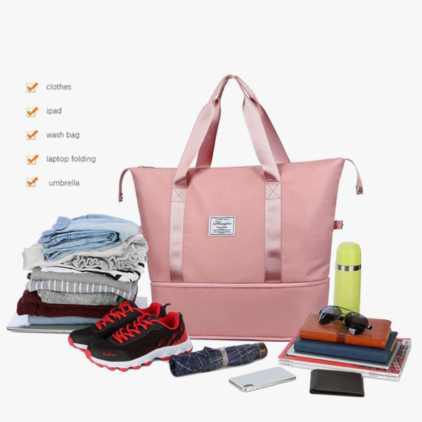 4 main women men sports gym bag travel duffle bag tote handbag multifunction swimming shoulder messenger weekend fitness training bag