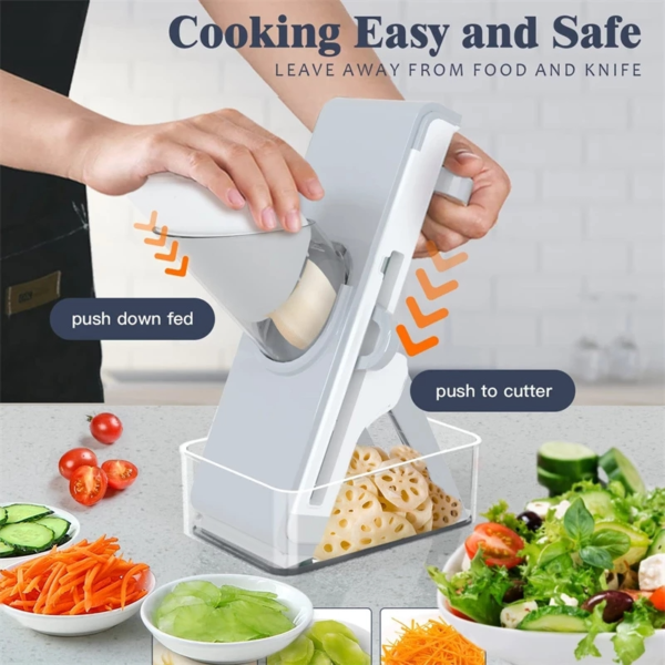 1 main multifunctional vegetable cutter adjustable grater shredding artifact kitchen slicing artifact manual grater kitchen tool drop