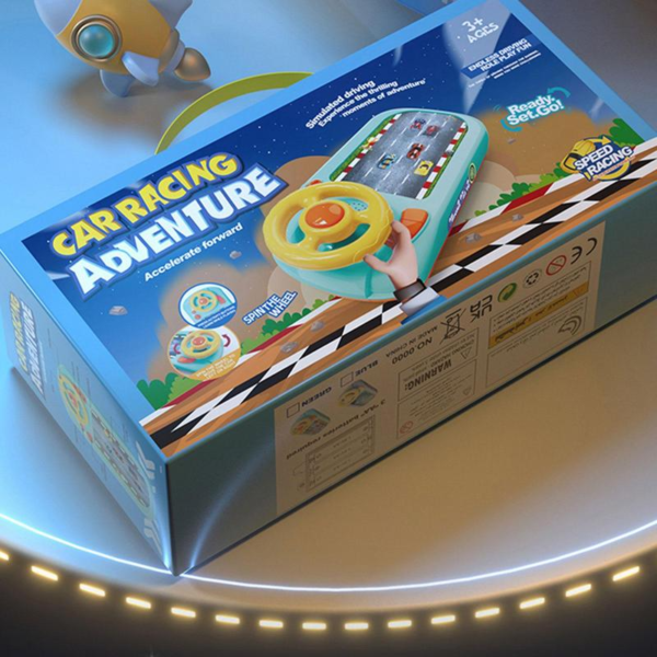 1 main pretend driving toy electric driving simulation toy for kids kids steering wheel driving game steering wheel toys for toddlers