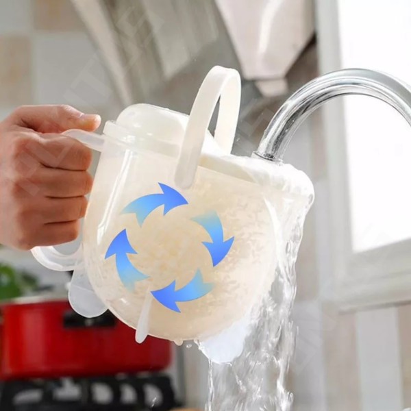 3 main transparent rice washer fast multifunctional cleaning bean tools portable creative lazy supplies kitchen accessories strainer