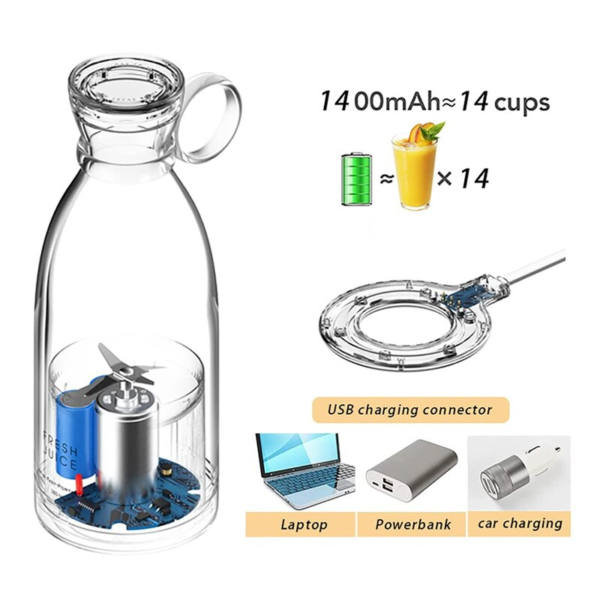 4 main kinscoter portable electric juicer cream smoothie blender bottle mixer fruit clipper machine fruit shaker drop shipping