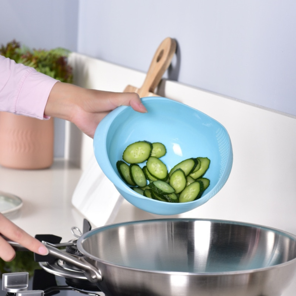 4 main rice washing filter strainer basket colander sieve fruit vegetable bowl drainer cleaning tools home kitchen kit kitchen tools