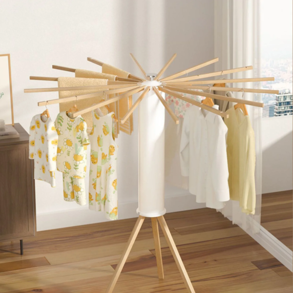 2 main tripod clothes drying rack octopus clothes hanger towel rack floor stand clothing rack coat hanger for daily use travel